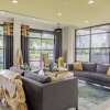 couches in a large sitting room